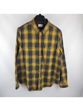 7 Diamonds Shirt Mens XL Multi Plaid Button Up SMKF-1323